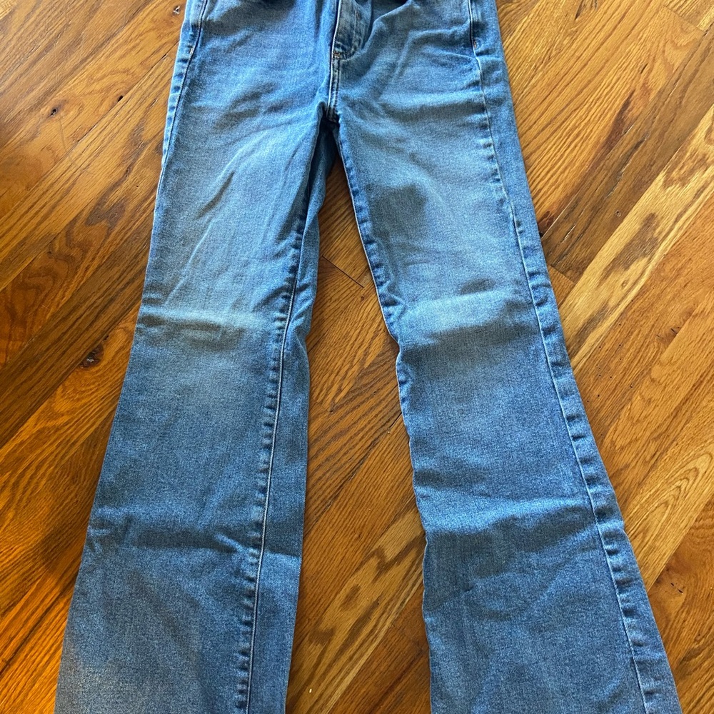 Forever 21 Blue Classic Boot-Cut Jeans
